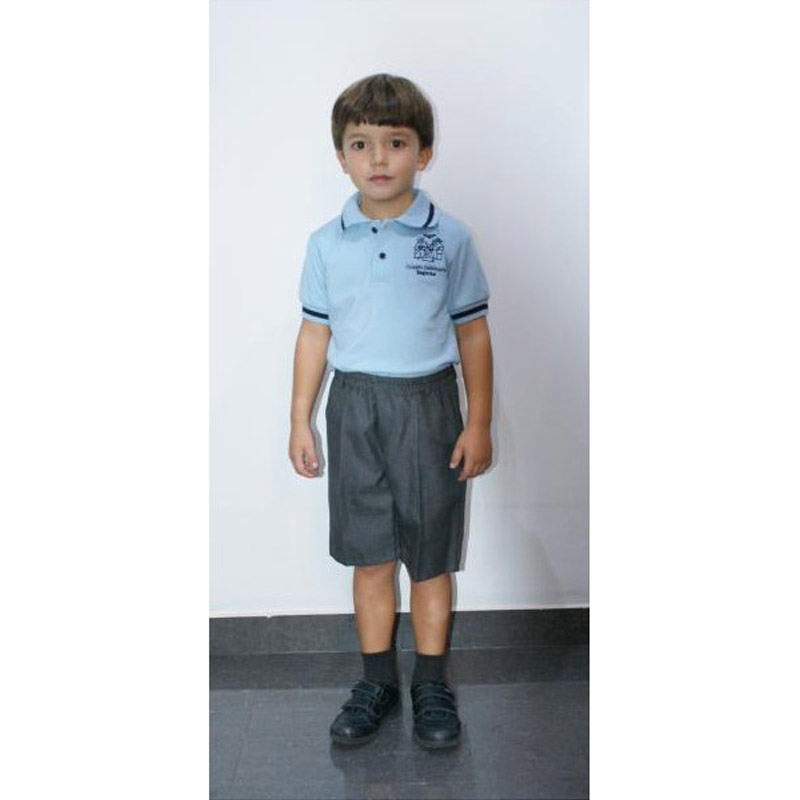 Polo de manga corta, primaria y secundaria