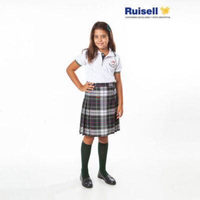 Falda plisada