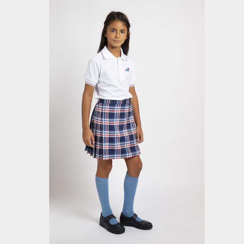 Falda plisada