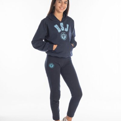 Sudadera capucha de manga larga