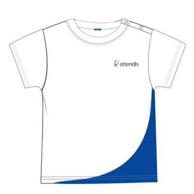 Camiseta Manga Corta. Clecks de la talla 000 a la talla 2. Sin clecks de la talla 4 a la talla 8